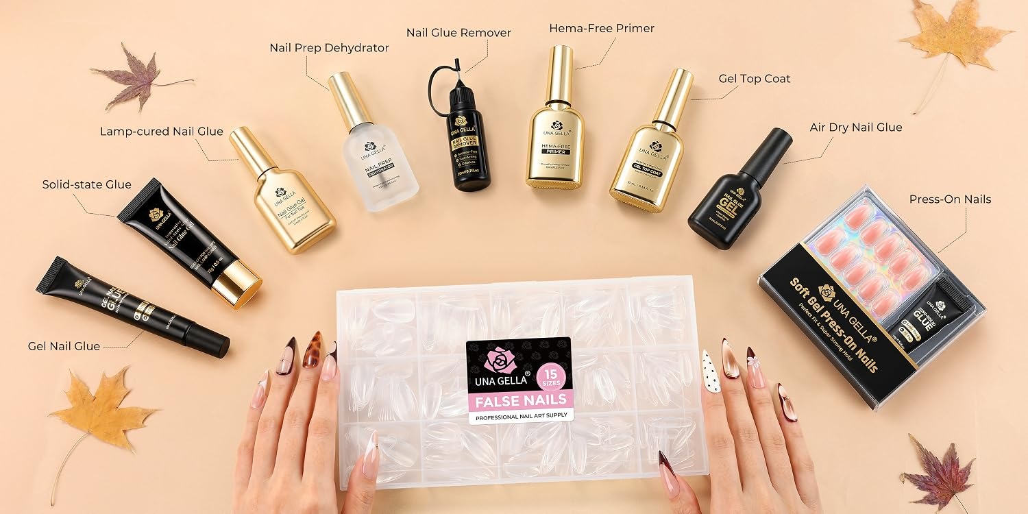 UNA GELLA – Gel Nail Polish, Press On Nails & Nail Art Essentials for Beautiful At-Home Manicures-UNA GELLA MARKER STORE
